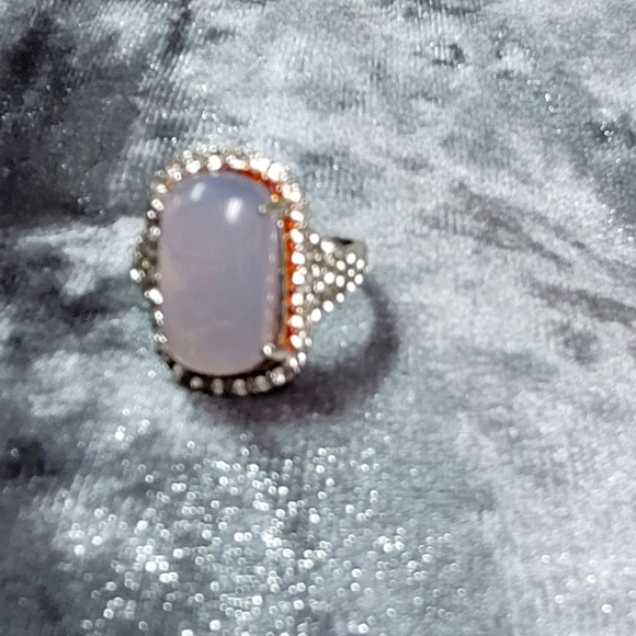 Luxury Taro Crystal Rose Ring - Picture 8 of 9
